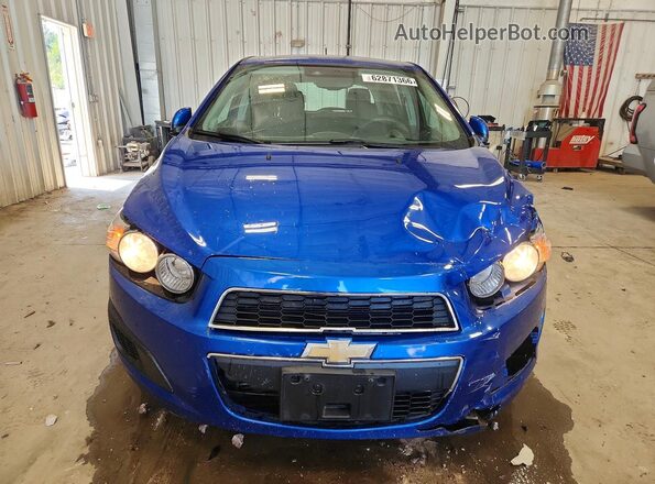 1G1JC6SB7G4135386 2016 CHEVROLET SONIC Blue Вид спереду