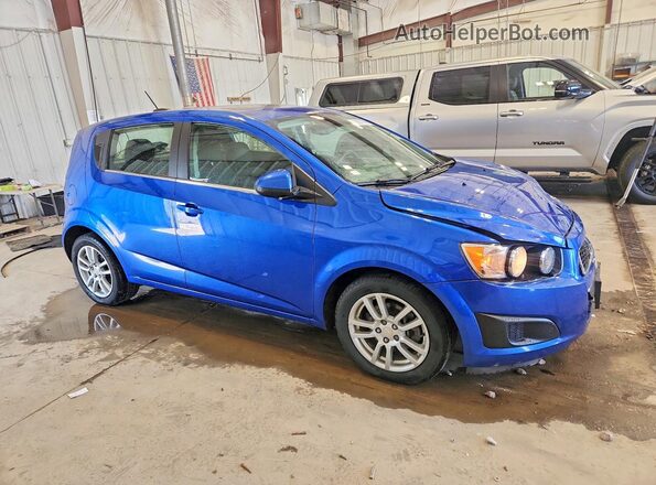 1G1JC6SB7G4135386 2016 CHEVROLET SONIC Blue Передня права чверть