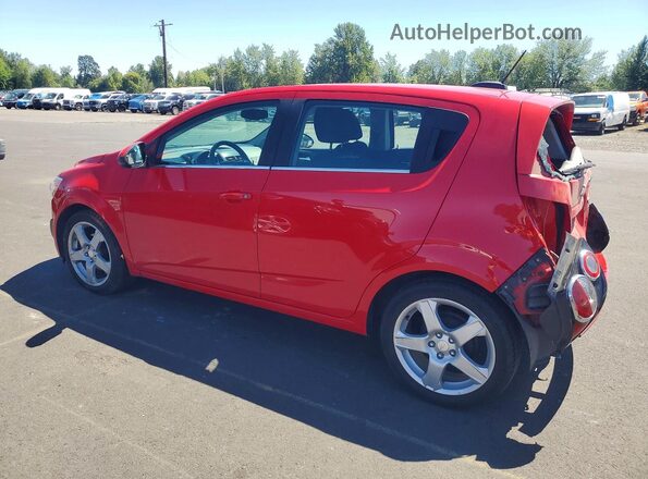 1G1JC6SB8G4175363 2016 CHEVROLET SONIC Red Задня ліва чверть