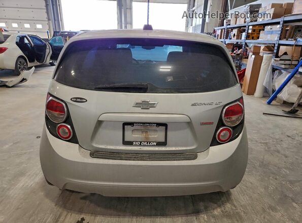1G1JC6SB9G4146633 2016 CHEVROLET SONIC Серебряный 