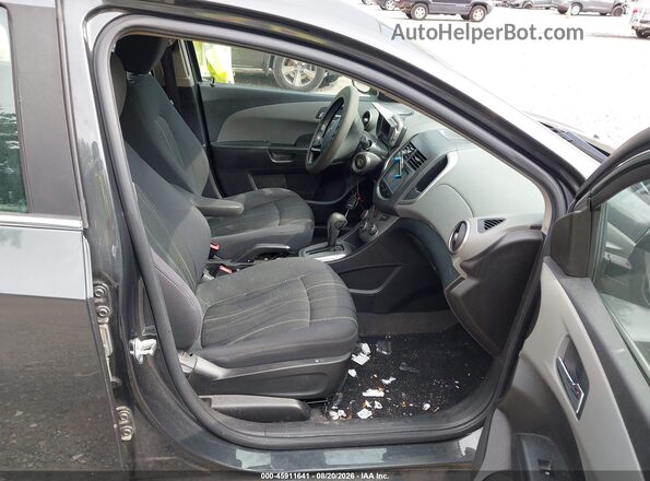 1G1JC6SG1G4152325 2016 CHEVROLET SONIC Серый Вид салона спереди