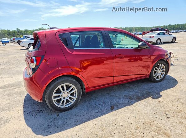 1G1JC6SG5G4104780 2016 CHEVROLET SONIC Maroon Tył prawy