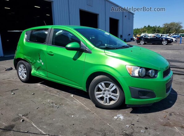 1G1JC6SH3G4162878 2016 CHEVROLET SONIC Green Przód prawy
