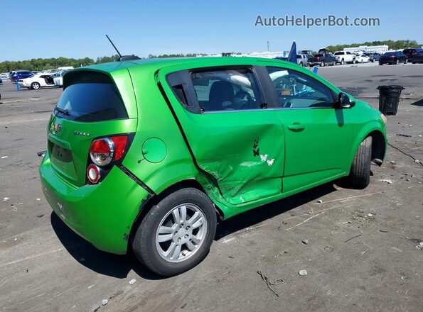 1G1JC6SH3G4162878 2016 CHEVROLET SONIC Green Tył prawy
