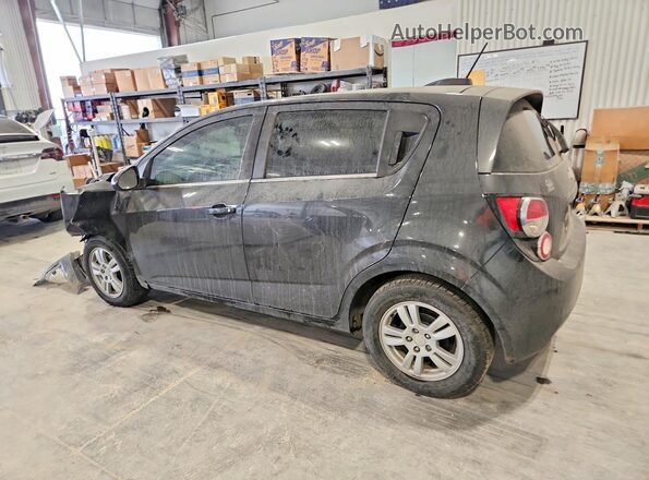 1G1JC6SH7G4141483 2016 CHEVROLET SONIC Black Հետևի ձախ