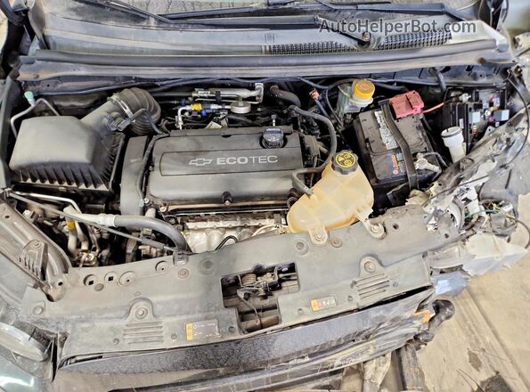 1G1JC6SH7G4141483 2016 CHEVROLET SONIC Black Սալոնի հետևի տեսք