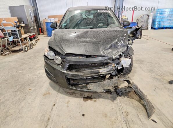 1G1JC6SH7G4141483 2016 CHEVROLET SONIC Black Դիմացի տեսք