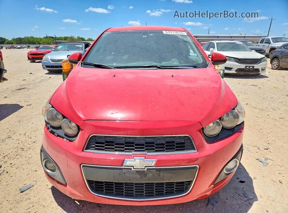 1G1JC6SHXG4144913 2016 CHEVROLET SONIC Red Vista frontal
