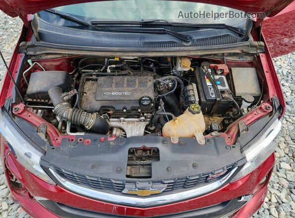 1G1JD5SB3L4121941 2020 CHEVROLET SONIC Burgundy Rear interior view