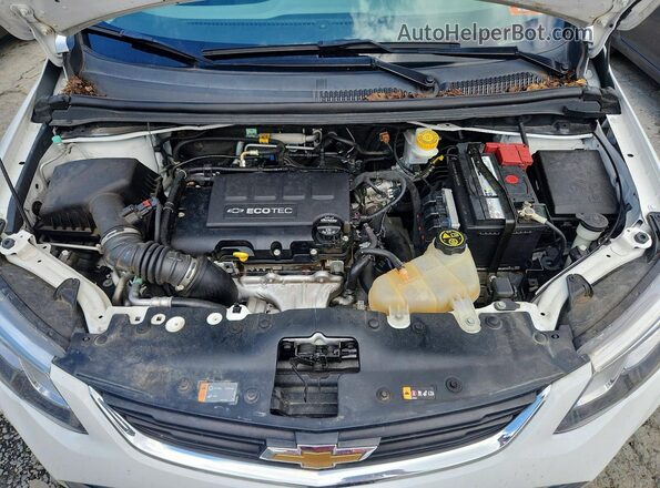 1G1JD5SB6L4100467 2020 CHEVROLET SONIC Белый Вид задней части салона