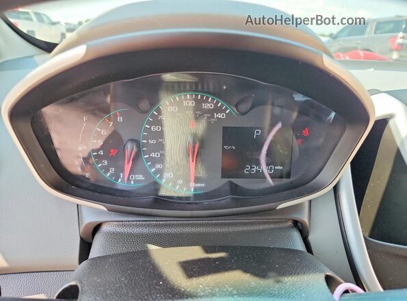 1G1JD5SB7L4105306 2020 CHEVROLET SONIC Red Instrument cluster view