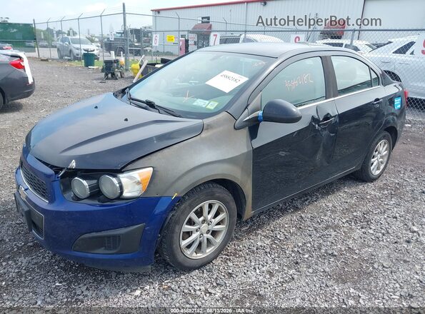 1G1JD5SH0H4126560 2017 CHEVROLET SONIC Черный Передняя левая четверть