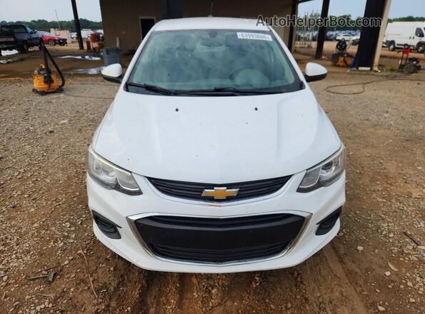 1G1JD5SH2H4122087 2017 CHEVROLET SONIC White Դիմացի տեսք