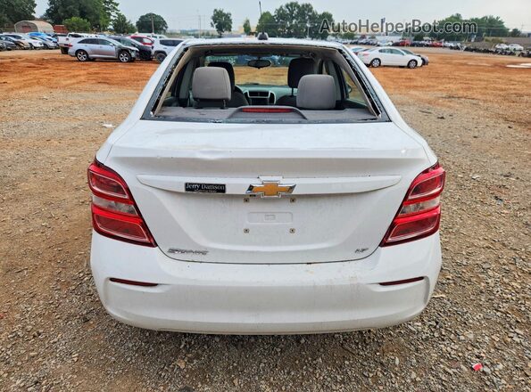 1G1JD5SH2H4122087 2017 CHEVROLET SONIC White Հետևի տեսք