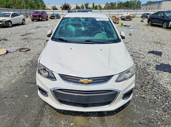 1G1JD5SH2H4123336 2017 CHEVROLET SONIC White წინა ხედი