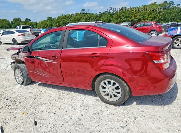 1G1JD5SH2J4119079 2018 CHEVROLET SONIC Красный Задняя левая четверть