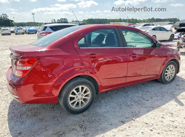 1G1JD5SH2J4119079 2018 CHEVROLET SONIC Красный Задняя правая четверть