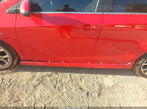 1G1JD5SH2J4119776 2018 CHEVROLET SONIC Red Vista frontal