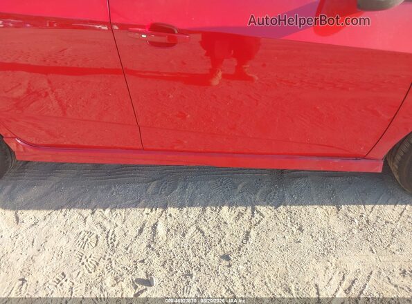 1G1JD5SH2J4119776 2018 CHEVROLET SONIC Red Vista del cuadro de instrumentos