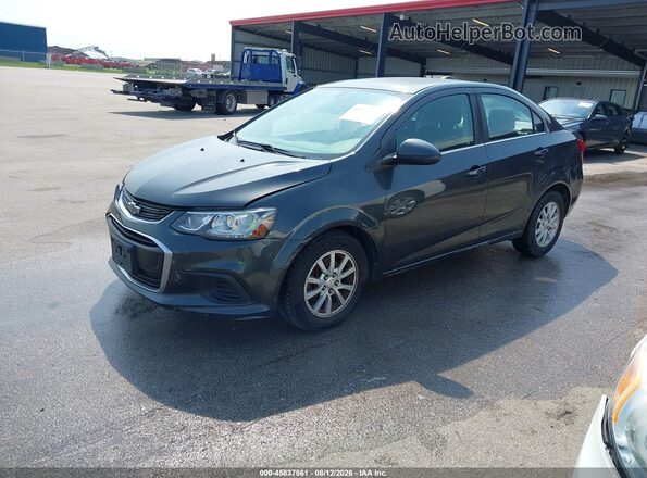 1G1JD5SH3H4176885 2017 CHEVROLET SONIC Gray Front left