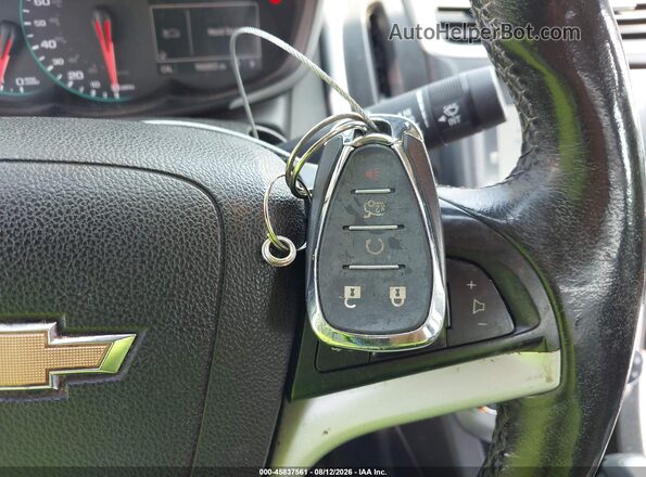 1G1JD5SH3H4176885 2017 CHEVROLET SONIC Gray Dashboard view