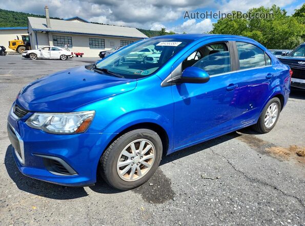 1G1JD5SH4H4113875 2017 CHEVROLET SONIC Blue უკანა მარცხენა