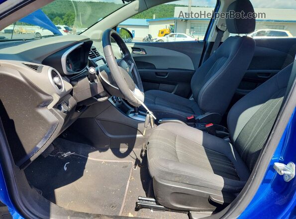 1G1JD5SH4H4113875 2017 CHEVROLET SONIC Blue ძრავის განყოფილების ხედი