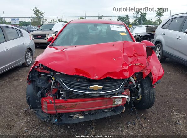 1G1JD5SH4H4125590 2017 CHEVROLET SONIC Red წინა ხედი