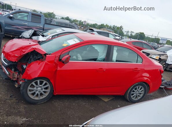 1G1JD5SH4H4125590 2017 CHEVROLET SONIC Red 