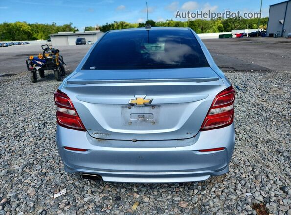 1G1JD5SH4H4136766 2017 CHEVROLET SONIC Синий Вид сзади