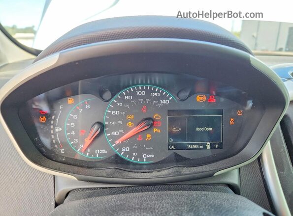 1G1JD5SH4H4136766 2017 CHEVROLET SONIC Синий Вид щитка приборов