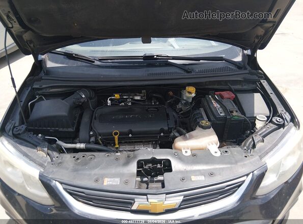 1G1JD5SH4H4177253 2017 CHEVROLET SONIC Black Հետևի տեսք