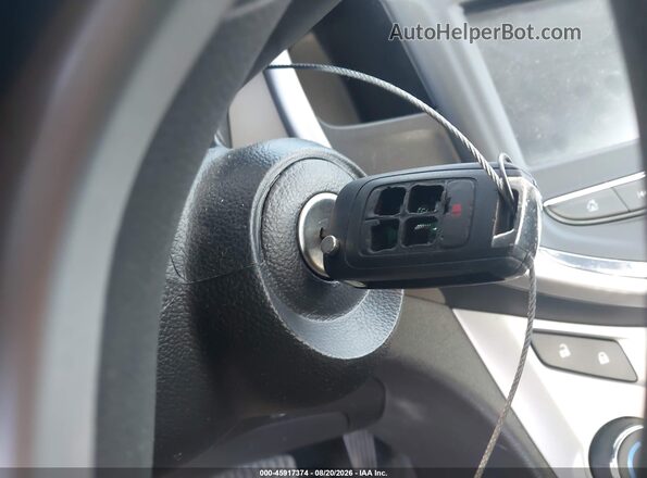 1G1JD5SH5H4100486 2017 CHEVROLET SONIC Синий Вид панели приборов