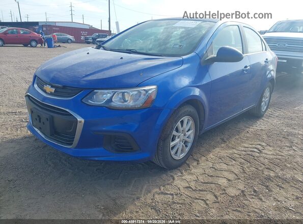 1G1JD5SH5H4100486 2017 CHEVROLET SONIC Синий Передняя левая четверть