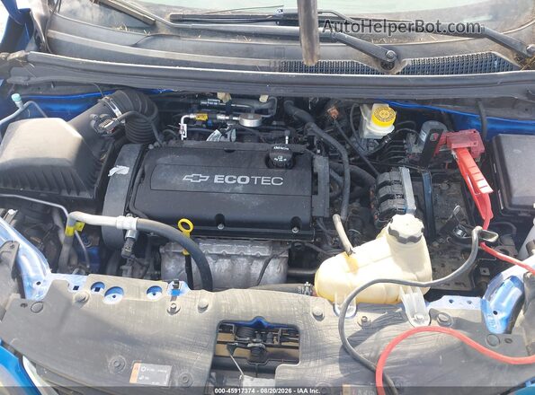 1G1JD5SH5H4100486 2017 CHEVROLET SONIC Синий Вид сзади