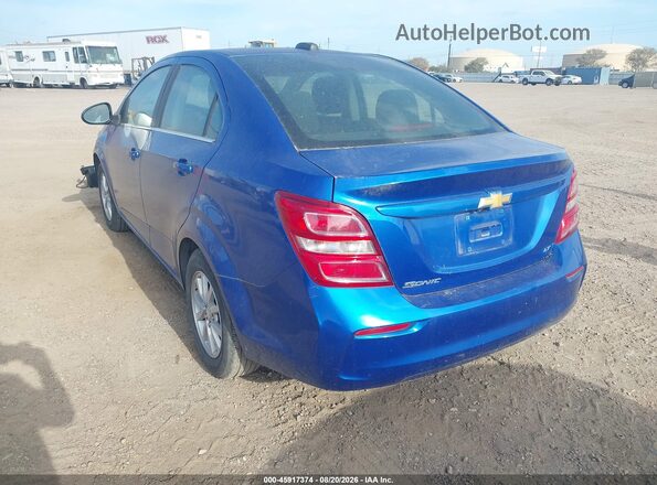 1G1JD5SH5H4100486 2017 CHEVROLET SONIC Синий Задняя левая четверть