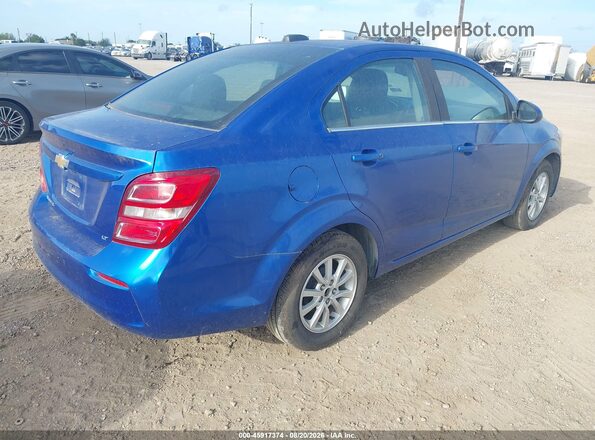 1G1JD5SH5H4100486 2017 CHEVROLET SONIC Синий Задняя правая четверть