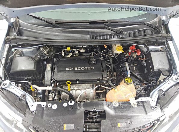 1G1JD5SH7J4113102 2018 CHEVROLET SONIC Blue Вид задньої частини салону