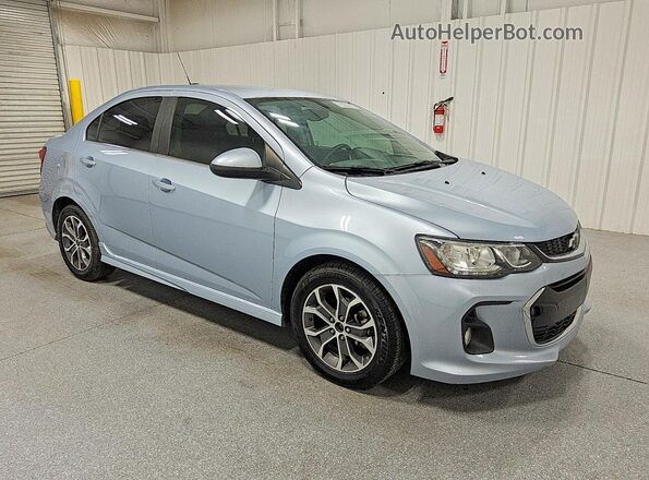 1G1JD5SH7J4113102 2018 CHEVROLET SONIC Blue Передня права чверть