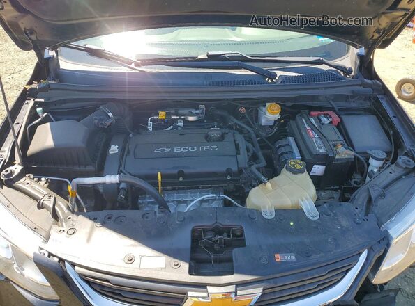 1G1JD5SH7J4120597 2018 CHEVROLET SONIC Black Vista interior trasera