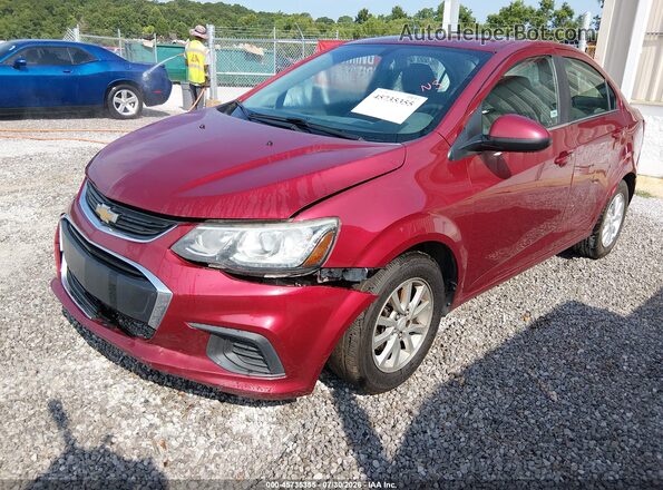 1G1JD5SH8H4124863 2017 CHEVROLET SONIC Красный Передняя левая четверть