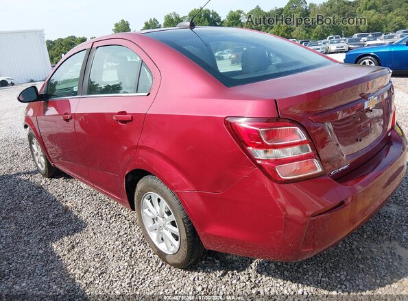 1G1JD5SH8H4124863 2017 CHEVROLET SONIC Красный Задняя левая четверть