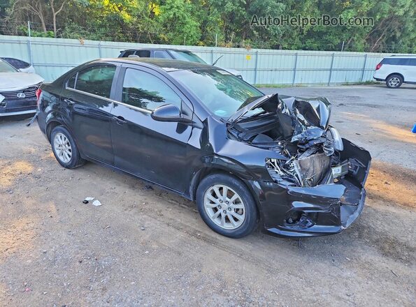 1G1JD5SH9J4137790 2018 CHEVROLET SONIC Black Delantero derecho