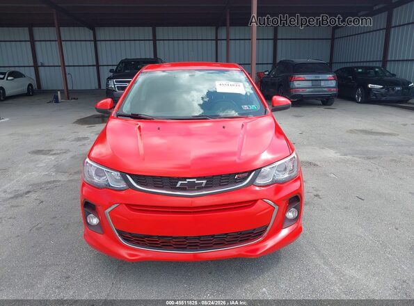 1G1JD6SB2L4101217 2020 CHEVROLET SONIC Yellow Вид щитка приладів