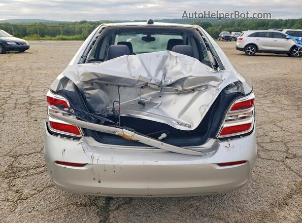 1G1JF5SB1J4138048 2018 CHEVROLET SONIC Silver Vista trasera