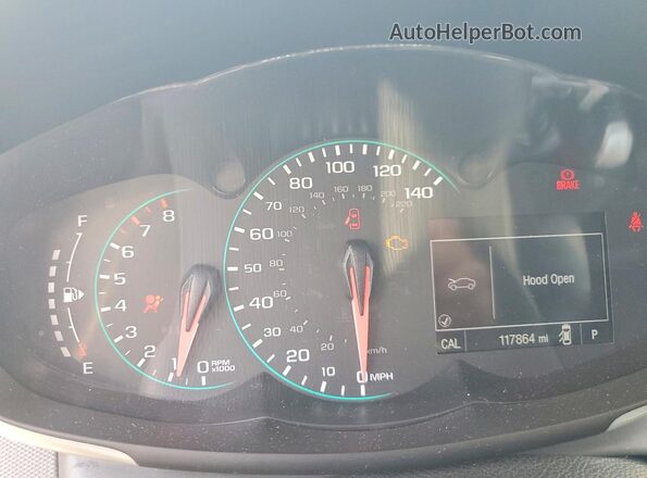 1G1JF5SB2H4138702 2017 CHEVROLET SONIC Silver Vista del cuadro de instrumentos
