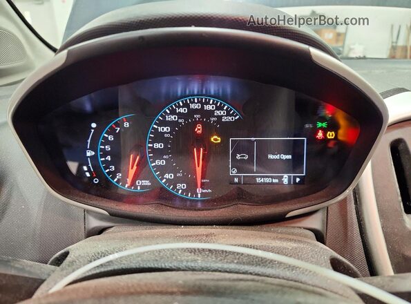 1G1JF6SB0J4120582 2018 CHEVROLET SONIC Gray Vista del cuadro de instrumentos
