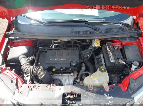 1G1JF6SB7H4138653 2017 CHEVROLET SONIC Red Rear view