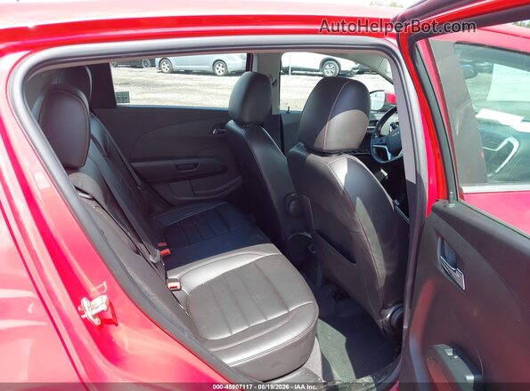 1G1JF6SB7H4138653 2017 CHEVROLET SONIC Red VIN sticker view