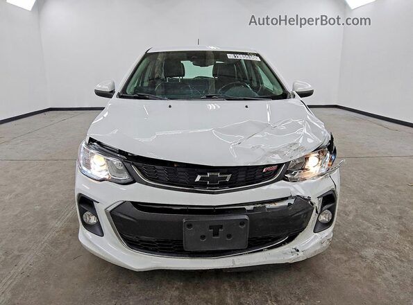 1G1JF6SB7L4100669 2020 CHEVROLET SONIC White Vista frontal